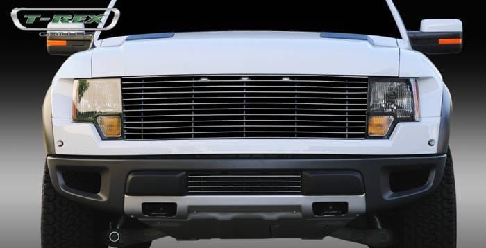 Ford F150 T-Rex Laser Billet Grille with Polished Leading Edges - 6215660 thumbnail 2