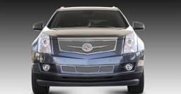 Cadillac SRX T-Rex Upper Class Mesh Grille - Replacement - Full Opening with Winged OE Logo Plate - Chrome - 56186