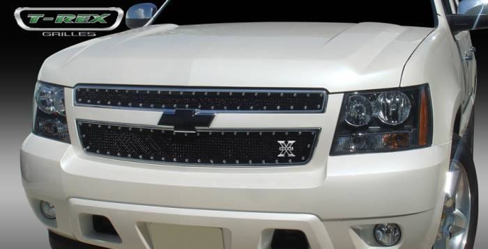 Chevrolet Tahoe T-Rex X-Metal Series Studded Main Grille - All Black - 2PC Style - 6710511 thumbnail 2