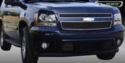Chevrolet Suburban T-Rex Billet Grille Overlay - Bolt On - All Black - 2PC - 21051B