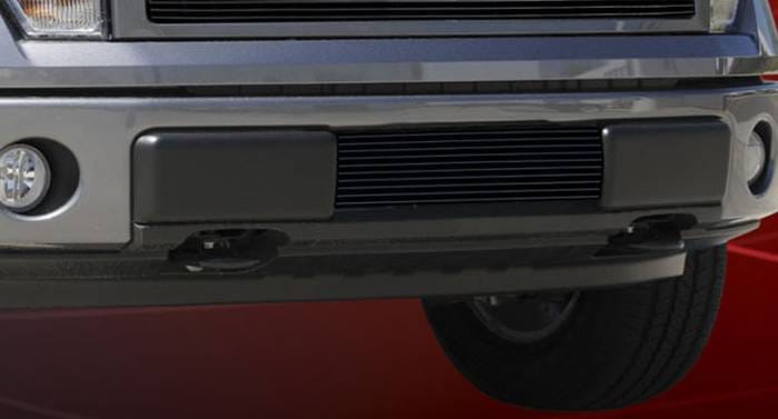 Ford F150 T-Rex Bumper Billet Grille Insert - All Black - 25569B