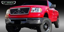 Ford F150 T-Rex Urban Assault Grunt Studded Main Grille with Soldier - Black OPS Flat Black - 7115566