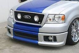 Ford F150 Street Scene Black Powdercoat Grille Generation 2 Bumper Cover - 950-74838