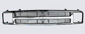 Chevrolet S10 Street Scene Grille Shell with 4mm Billet Insert - 950-75504 thumbnail 2