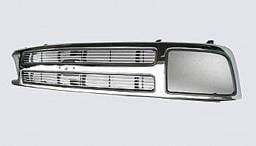 Chevrolet S10 Street Scene Grille Shell with 4mm Billet Insert - 950-75504
