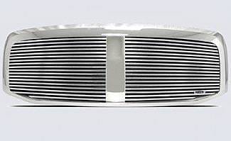 Dodge Ram Street Scene Custom Chrome Grille Shell with 8mm Billet Grille - 950-75520
