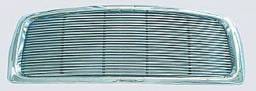 Dodge Ram Street Scene Custom Chrome Grille Shell with 4mm Billet Grille - 950-75533