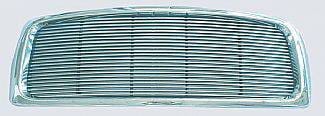 Dodge Ram Street Scene Custom Chrome Grille Shell with 4mm Billet Grille - 950-75533