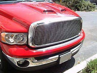 Dodge Ram Street Scene Custom Chrome Grille Shell with 4mm Billet Grille - 950-75533 thumbnail 2