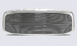 Dodge Ram Street Scene Custom Chrome Grille Shell with 4mm Polished Billet - 950-75535