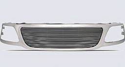 Ford Expedition Street Scene Chrome Steel Grille Shell with Billet Grille - 950-75571