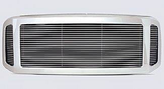 Ford F250 Street Scene Chrome 3 Opening Shell with 4mm Billet Grille - 950-75574