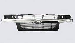 Chevrolet Colorado Street Scene Grille Shell with 4mm Polished Billet Grille Insert - 950-75549