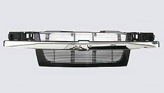 Chevrolet Colorado Street Scene Grille Shell with 4mm Polished Billet Grille Insert - 950-75549