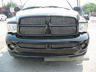 Dodge Ram Street Scene Black Chrome Grille for 950-70505 Bumper Cover - 950-76509