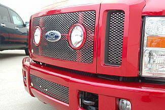 Ford F250 Street Scene Black Chrome Grille Generation 1 Bumper Cover - 950-76839 thumbnail 2