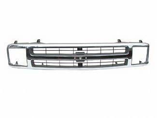 Chevrolet S10 Street Scene Main Grille with Rectangular Headlight Grille - 950-77210 thumbnail 2