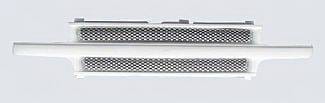 Chevrolet Suburban Street Scene Paintable Custom Grille Shell with Satin Aluminum Grille - 950-77550