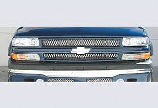 Chevrolet Suburban Street Scene Paintable Grille Shell with Bow Tie Mount & Satin Grille Insert - 950-77560