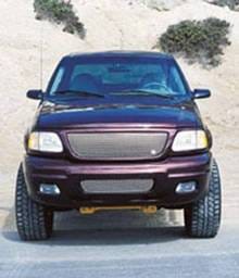 Ford Expedition Street Scene Satin Aluminum Grille for Generation 1 Bumper Cover - 950-77807