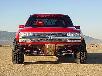 Chevrolet Suburban Street Scene Chrome Grille Shell with Chrome Speed Grille - 950-78561