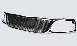 Ford F150 Street Scene Chrome Steel Grille Shell with Chrome Grille - 950-78571