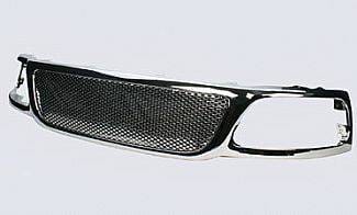 Ford F150 Street Scene Chrome Steel Grille Shell with Chrome Grille - 950-78571