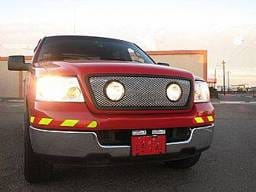 Ford F150 Street Scene Grille Shell Surround with Light Kit - Chrome - 950-78585