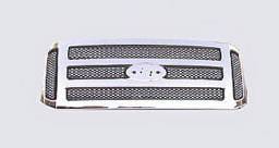 Ford F250 Street Scene Chrome Grille Shell with Chrome Speed Grille - 950-78595