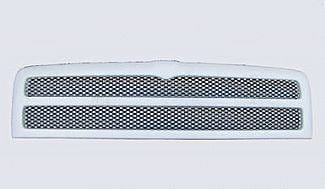 Dodge Ram Street Scene Paintable Custom Grille Shell with Chrome Speed Grille - 950-78515