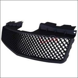 Cadillac CTS Spec-D V2 Front Grille Matte - Black - HG-CTS03BB-V2-RS