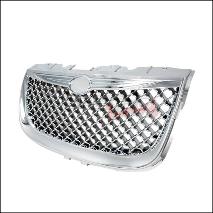 Chrysler 300 Spec-D Mesh Grille - Chrome - HG-300M99C