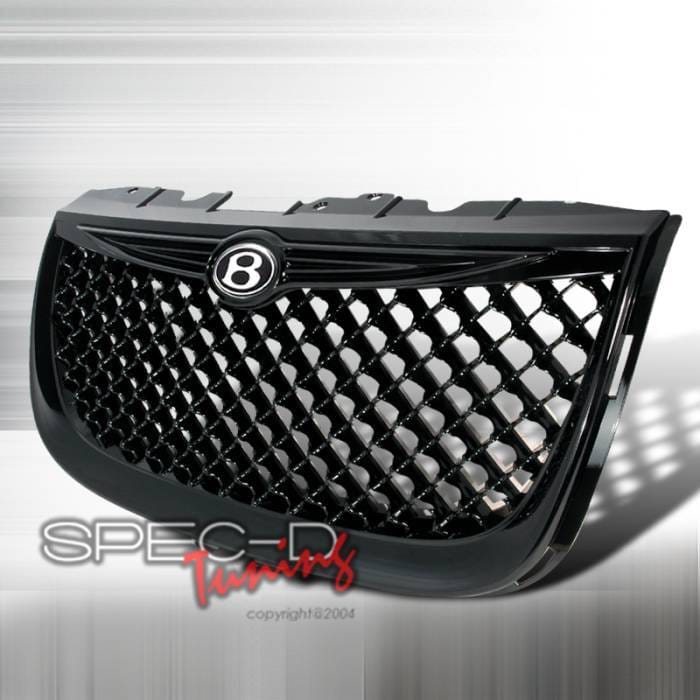 Chrysler 300 Spec-D Mesh Grille - Black - HG-300M99JM