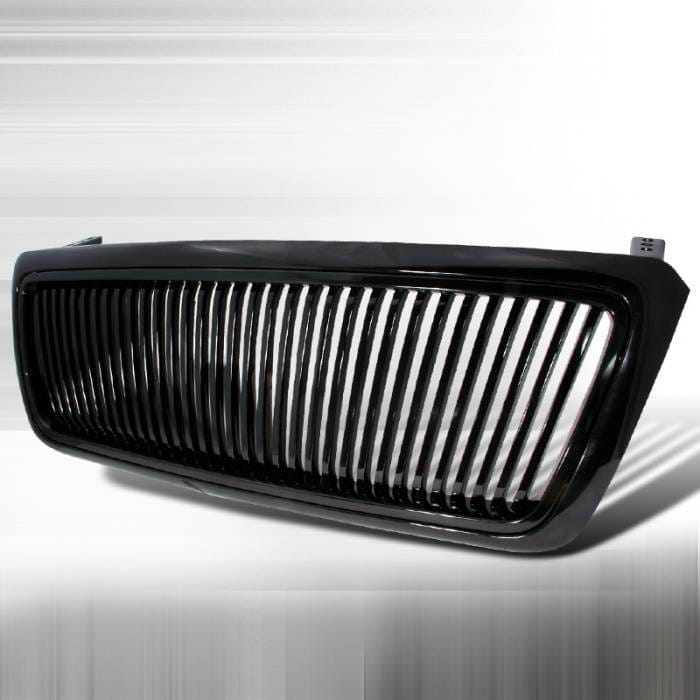 Ford F150 Spec-D Vertical Grille - Black - HG-F15004JMVT