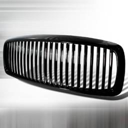 Dodge Ram Spec-D Vertical Grille - Black - HG-RAM02JMVT