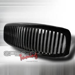 Dodge Ram Spec-D Vertical Grille - Black - HG-RAM06JMVT