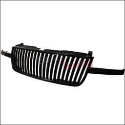 Chevrolet Silverado Spec-D Vertical Grille - Black - HG-SIV03JMVT