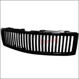 Chevrolet Silverado Spec-D Vertical Grille - Black - HG-SIV07JMVT