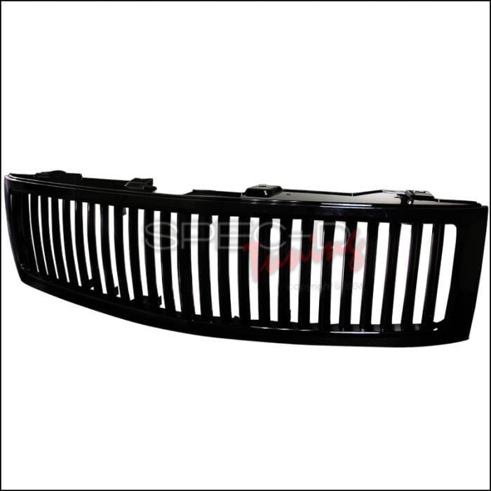 Chevrolet Silverado Spec-D Vertical Grille - Black - HG-SIV07JMVT