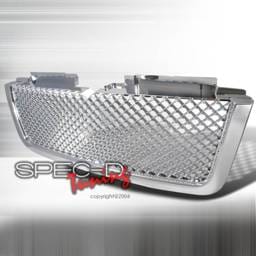 Chevrolet Trail Blazer Spec-D Mesh Grille - Chrome - HG-TBLZ06LTC