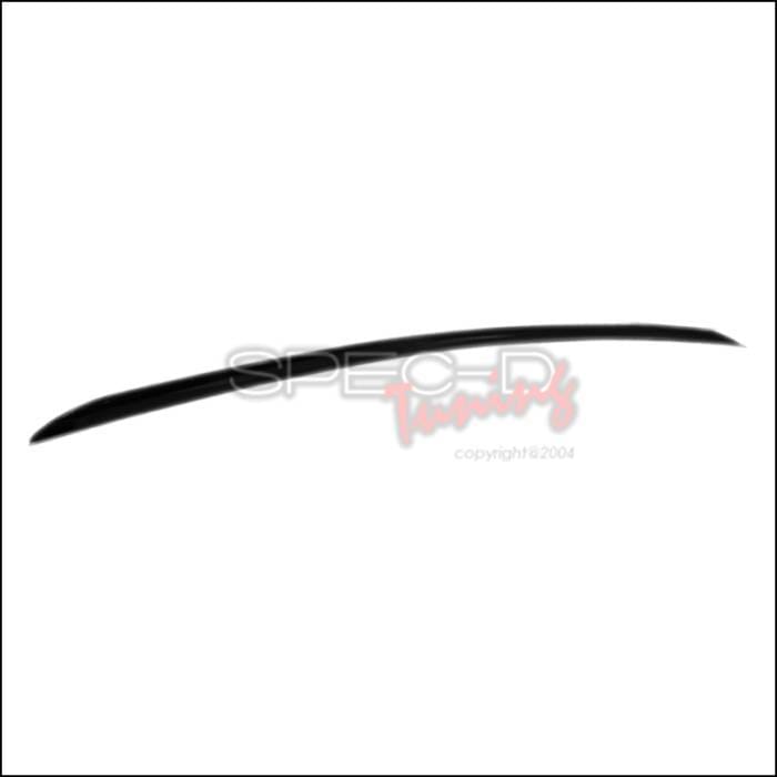 BMW 3 Series Spec-D M3 Style ABS Trunk Lip Spoiler - Black - SPTL-E36-M3-DS