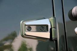 Jeep Wrangler T-Rex T1 Series Stainless Hood-Door Hinge Kit - 10 Pc - 10482