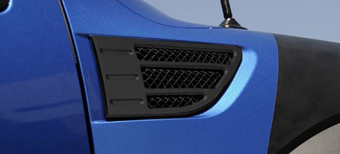 Ford F150 T-Rex X-Metal Side Vents - Black - Pair - 51567