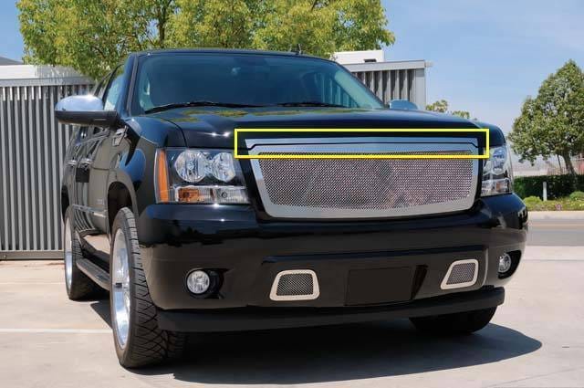 Chevrolet Tahoe T-Rex Stainless Steel Hood Trim - 54054