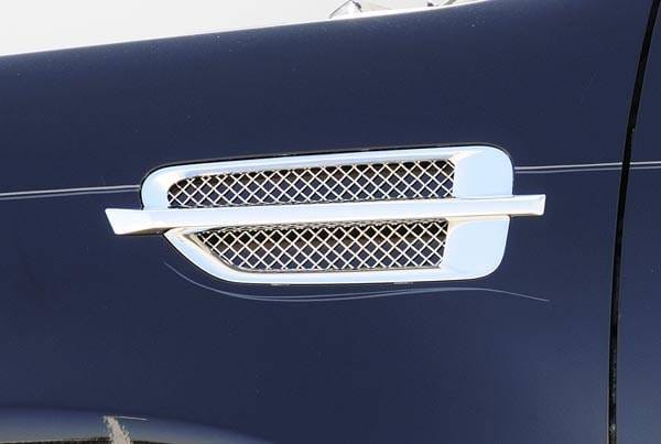 Cadillac Escalade T-Rex Side Vent Mesh - Polished Stainless Steel - 2PC - 54199