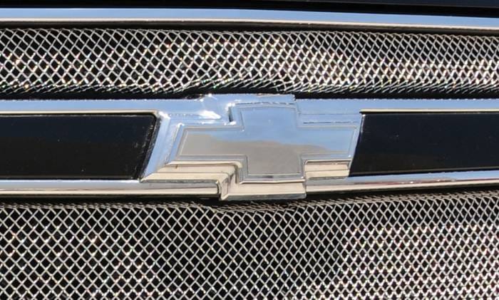 Chevrolet Suburban T-Rex Billet Bowtie with Border - Polished - 19052