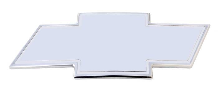 Chevrolet Silverado T-Rex Billet Bowtie with Border - Polished - 19080