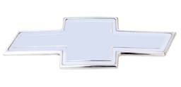Chevrolet Silverado T-Rex Billet Bowtie with Border - Polished - 19114