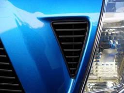 Toyota Tacoma T-Rex Billet Side Vent Inserts - 9 Bars - All Black - 2PC - 20896B