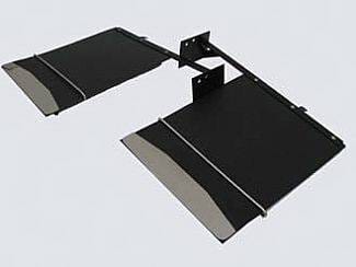 Ford Superduty Street Scene Mud Flap Kit Dual Rear Wheel - 18 Inch Wide - 950-09630